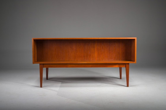 Image 1 of Mid-Century Modern Teak Chefschreibtisch, Deutschland, 1960er Jahre