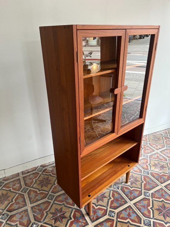 Image 1 of Dyrlund Highboard / Display Cabinet (Denmark)