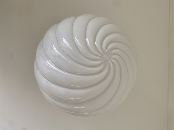 Image 1 of Art Deco Thabur plafondlamp plafonnière - Vintage 