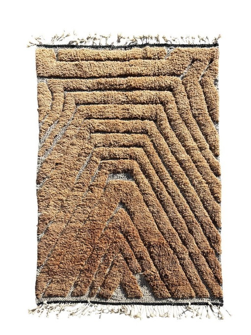 Tappeto berbero marocchino moderno di lusso in lana 200x300 cm - Tappeto berbero per soggiorno