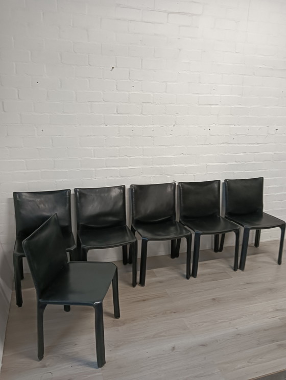 Image 1 of 6 x Cassina Cab Stuhl, Mario Bellini