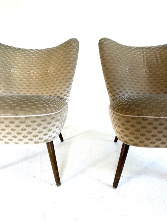 Image 1 of Set Van 2 Vintage Cocktailfauteuils ‘60