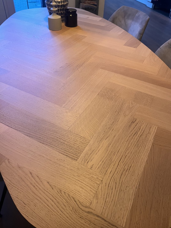 Image 1 of Table du Sud tafel Deens ovaal visgraat