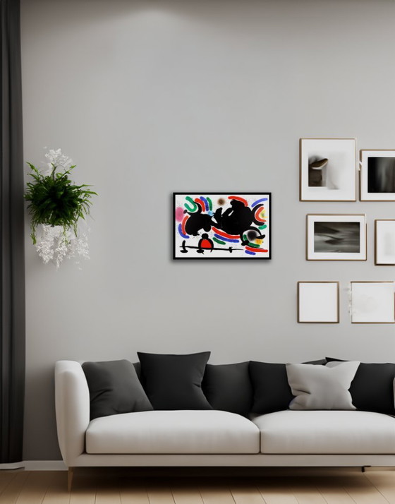 Image 1 of Miró, Joan - Litografia Original IV - Wvz: Mourlot 860 - Kleurenlitho