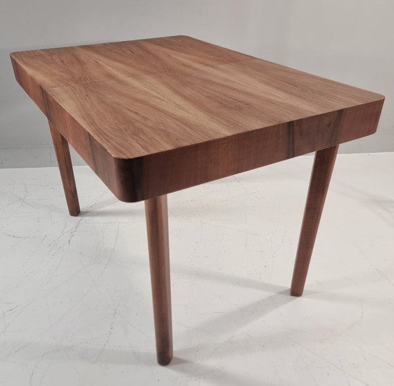 Image 1 of Art Deco Dining Table in Walnut, 1960s
