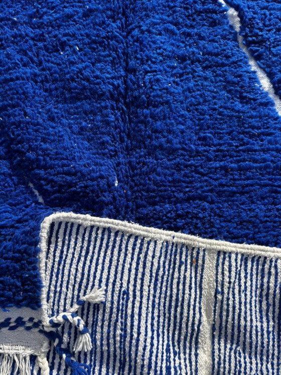 Image 1 of Tapis marocain bleu 300x200cm
