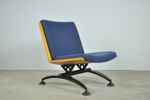 Sillón vintage holandés POSMODERNO de Mazairac & Boonzaadjer, años 80