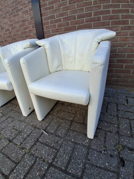 Poltrone da sala da pranzo Rolf Benz, 4 pezzi – Sedie da pranzo, Leather, Modern (photo 5 of 10)