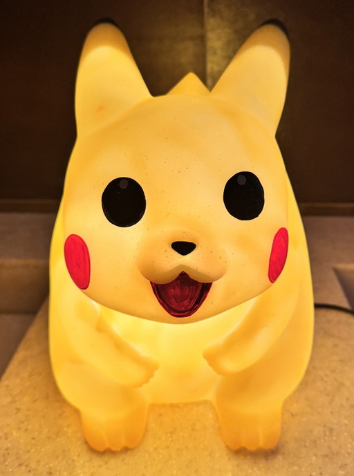 Pikachu tafellamp / decoratieve lamp – Originele Pokémon – Collectorsitem