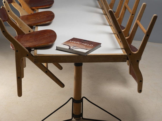 Image 1 of Conference Table with Chairs, Marc Held, 1970s