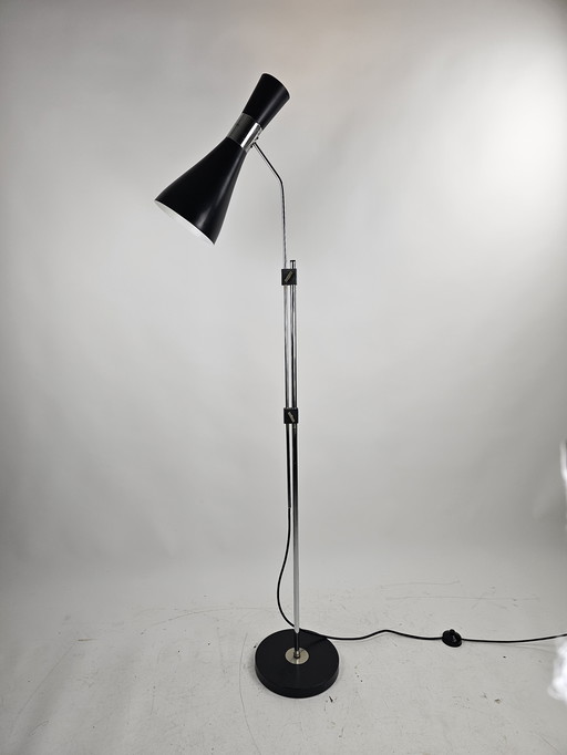 Lampada da terra Diabolo di Jo Hammerborg per Fog and Morup, anni '60