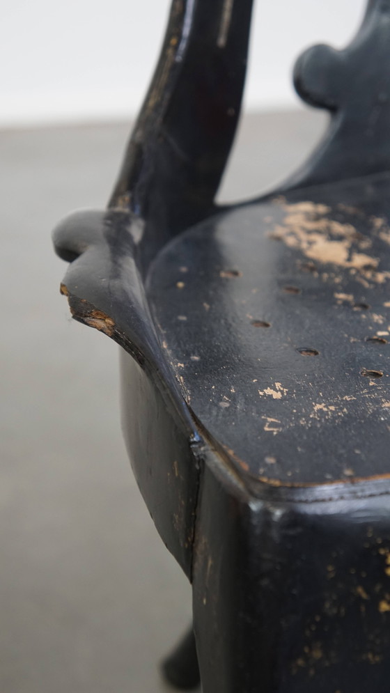 Image 1 of Antique 19th Century English Mother of Pearl Chair