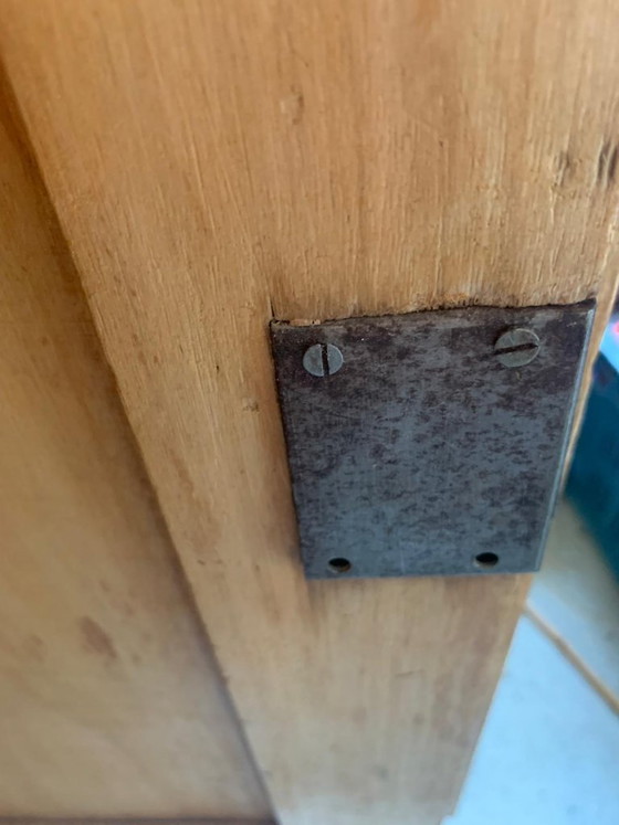 Image 1 of Vintage Kersenhouten Kast met Lades en Opzetstuk