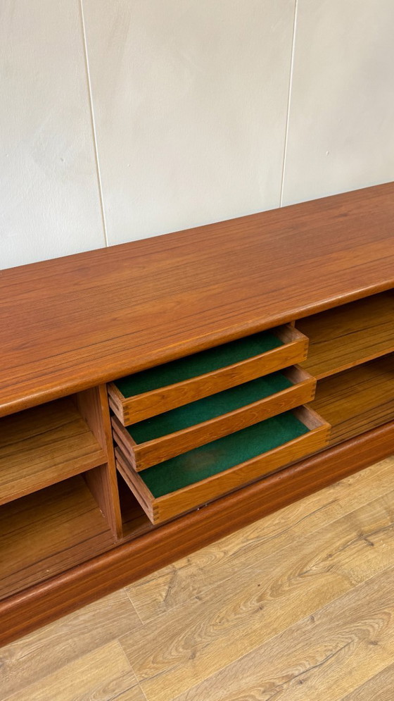 Image 1 of Dyrlund Mid-century Danish Teak Lowboard / Sideboard