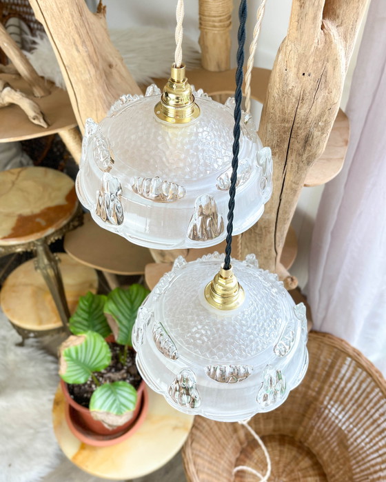 Image 1 of EZAN Vintage Glass Globe Pendant Customizable