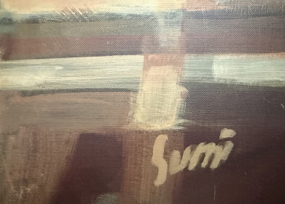 Image 1 of Sumi: “Pharaoh Amenhotep“ Signed in the plate.