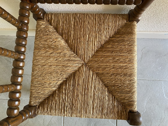 Image 1 of Rieten hoekstoel