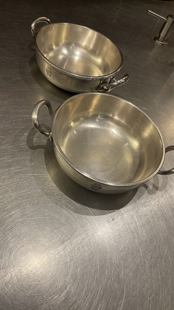 Image 1 of Zilveren schalen