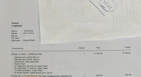 Image 1 of À vendre : canapé d'angle design neuf avec garantie de 5 ans