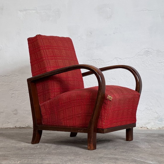 Image 1 of Pareja de sillones Art Déco de Debreceni – Para restaurar