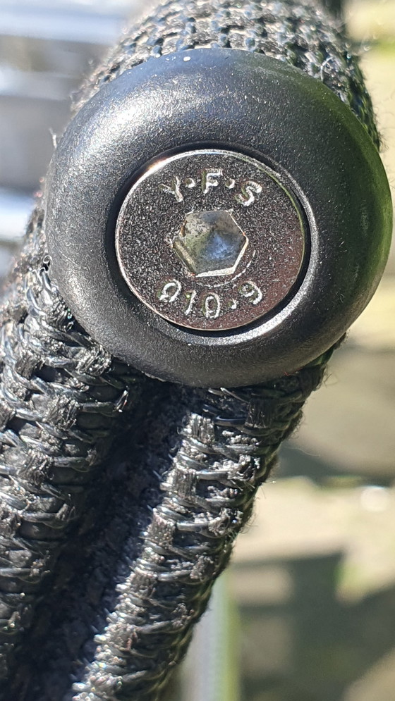 Image 1 of 6x UNA designer office chair ICF mesh black netweave