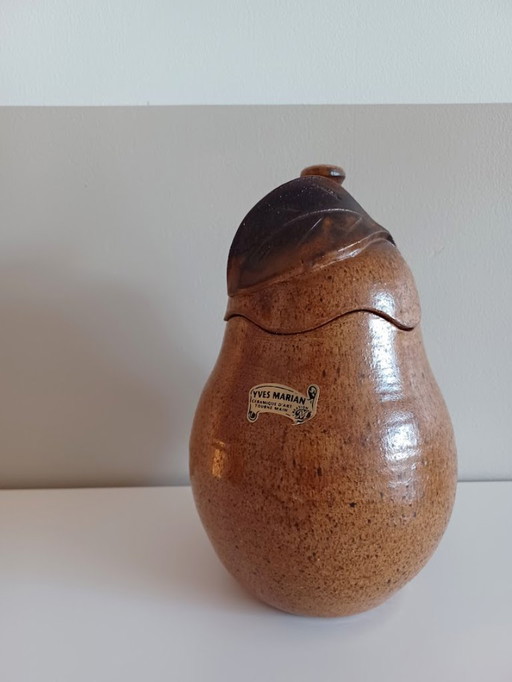 Vintage hand-thrown ceramics by Yves Marian - France '60s-'70s