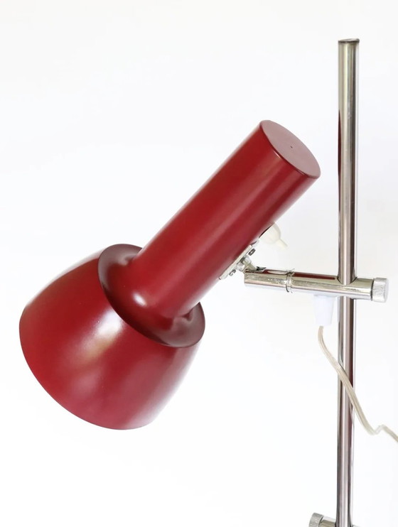 Image 1 of Lampada da terra d'epoca design danese cromo rimessa a nuovo