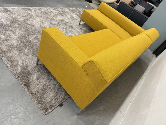 Image 1 of Canapé d'angle Design on Stock Bloq en tissu jaune 275x178