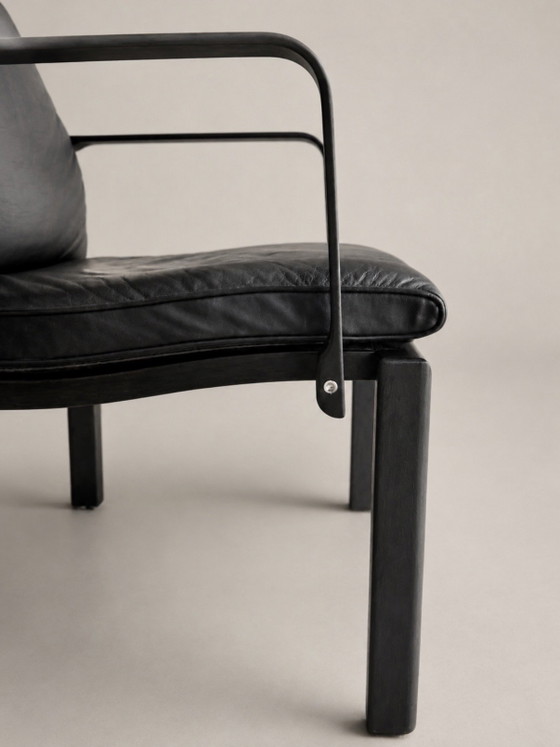 6 Vintage Quadro fauteuils — Bruno Rey & Charles Polin voor Dietiker, Zwitserland, 1989 – Eetkamerstoelen (photo 7 of 15)