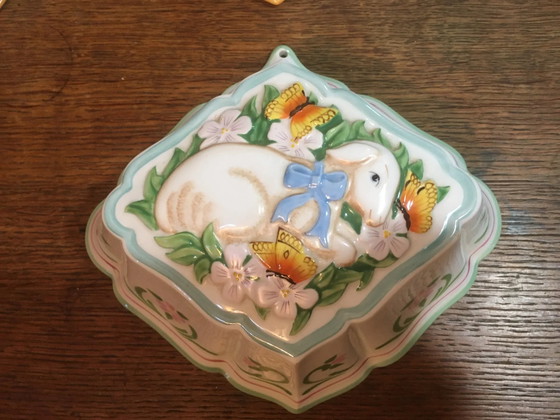 Decorative jelly mold – Table accessories, Porcelain, Vintage (photo 9 of 10)