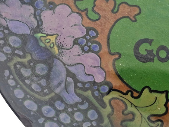 Image 1 of Regina Pottery, Gouda - Art Nouveau - Piatto da parete XL - Gouda - Primo quarto del XX secolo