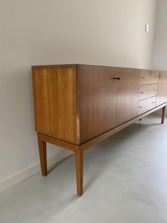 Image 1 of Vintage Wooden Sideboard For Palette Möbelwerk, From 1970