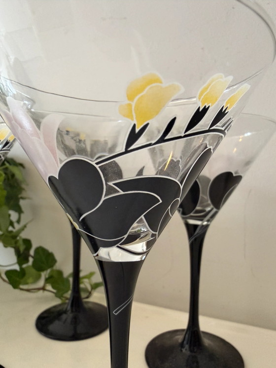 Luminarc Domino Anaïs Martini glasses – Glass & Decanter, Vintage (photo 4 of 5)
