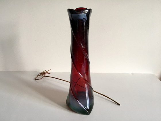 Image 1 of Modernist ART DECO Crystal VASE