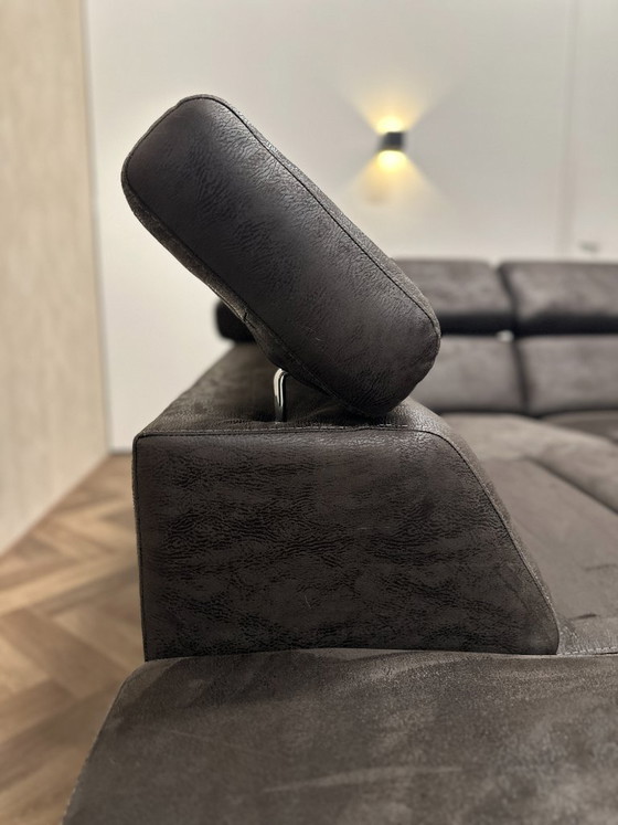Henders&Hazel Ecksofa, Dunkelbraun, 261 x 235 cm – Henders & Hazel, Textile (photo 5 of 12)