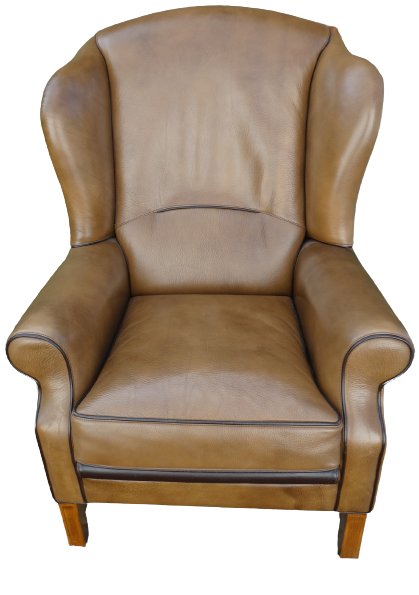 Sillón orejero vintage