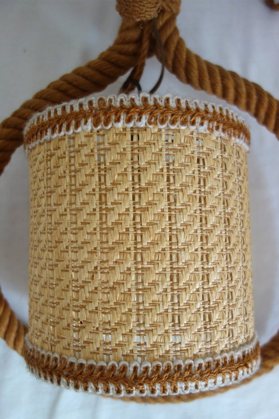 Image 1 of Seilleuchter von Audoux Minet, Frankreich, 1950er Jahre