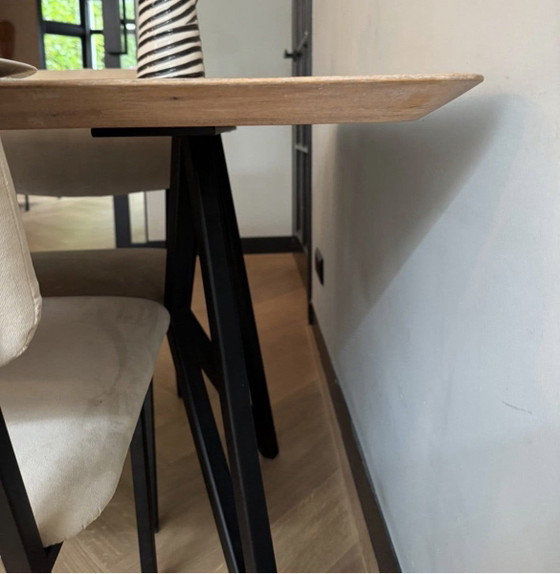 Studio Henk Tavolo da pranzo Butterfly 220*90 – Tavoli da pranzo, Metallo, Legno (photo 3 of 7)