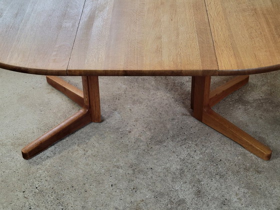 Image 1 of RY Møbler RY35 extendable dining table in solid oak, 1979