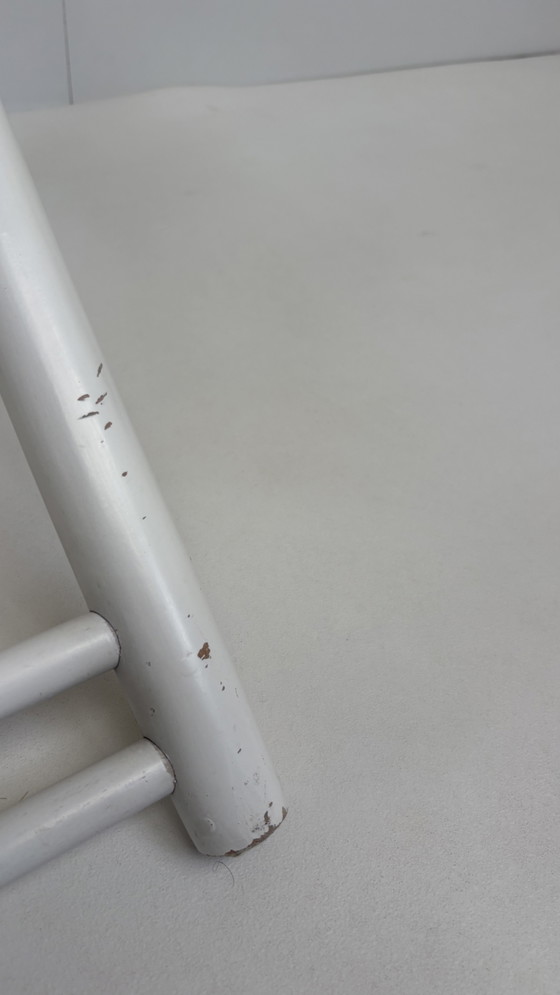 Image 1 of 3 x vintage folding chairs Italian Scandinavian design wood plastic chrome