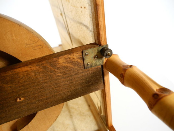 Beautiful French Mid-Century Modern Table Lamp Made Of Bamboo And Parchment Paper (photo 18 of 20)