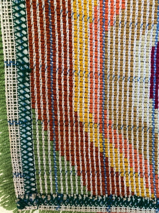 Image 1 of Mid-Century Modern, Space Age, and Pop Art wool wall hangings (Wandteppiche