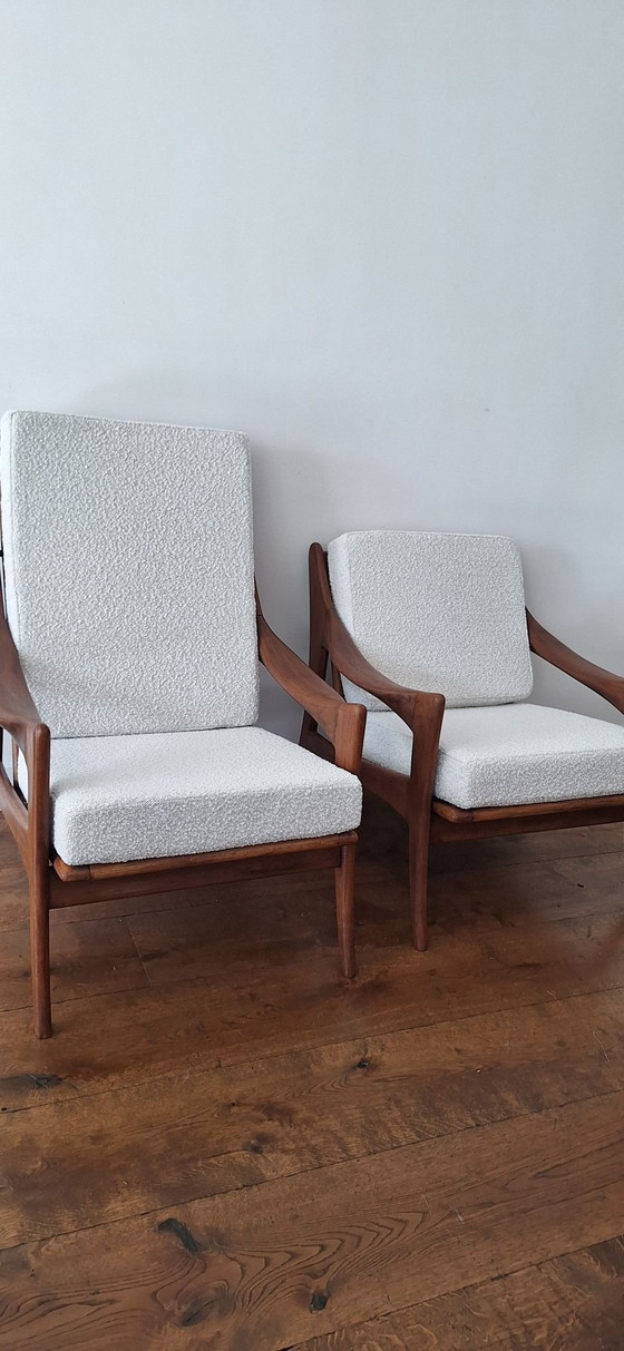 Mobili design Mid-century De Ster Gelderland anni '60 – Poltrone, Legno (photo 3 of 15)