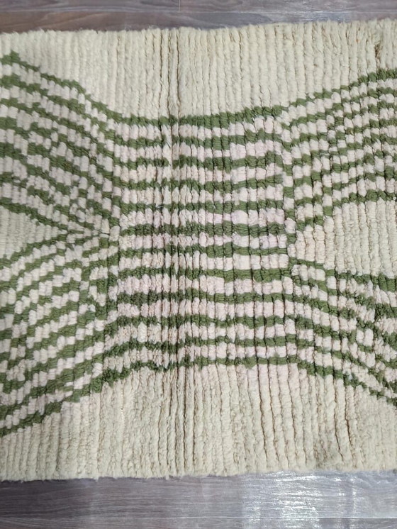 Image 1 of Berberteppich aus reiner Wolle, handgewebt nach traditionellen Methoden, 1,5/2,5 m