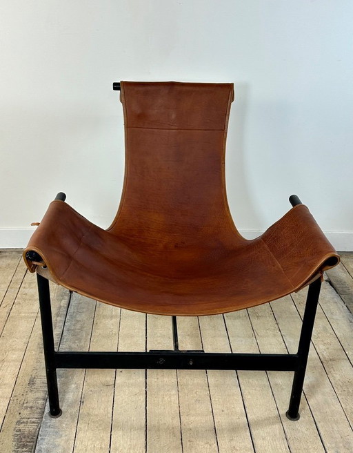 Vintage dänischer Hängesessel aus den 1970er Jahren aus Leder