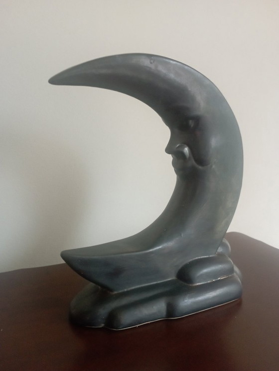 Image 1 of Faïence fine Art déco/Jugendstil Moon