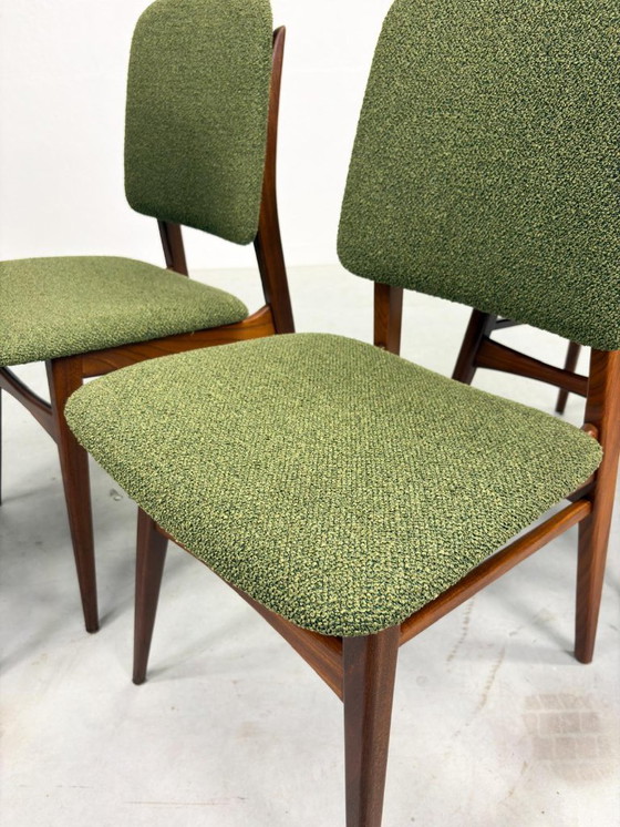 Image 1 of Set of 'Milan' dining chairs by Louis van Teeffelen for Wébé
