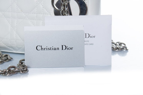 Christian Dior, Cannage Lady Double Chain Bag – Schoudertassen, Calfskin (photo 11 of 12)