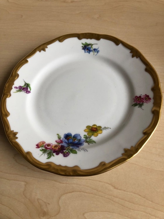 Image 1 of art deco Weimar Porzellan Gemany gebaksbordje 