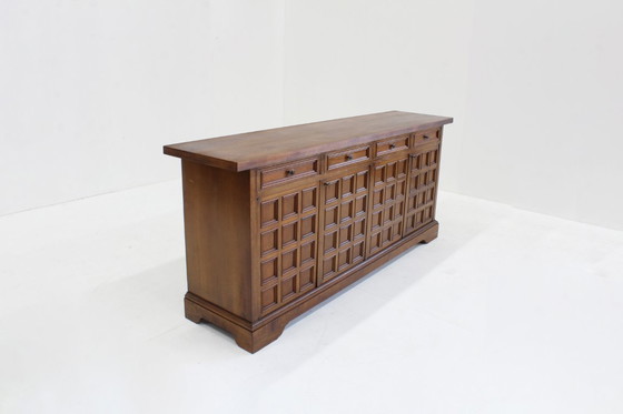 Image 1 of Vintage Brutalist Italian sideboard